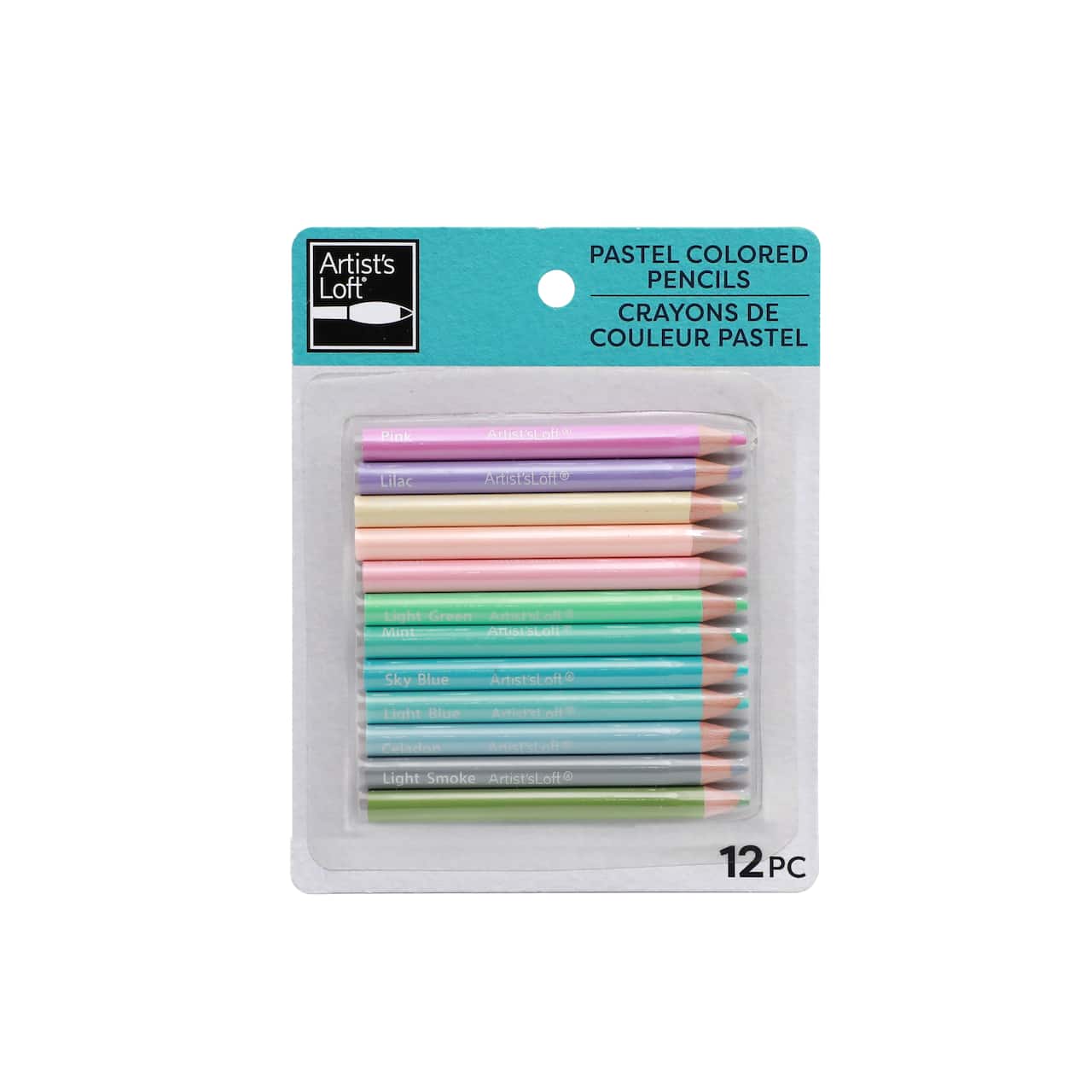 Mini Pastel Coloured Pencils, 12ct. by Artist's Loft®
